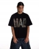 Camiseta Mad Camo Scrip - Preta