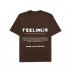 Camiseta MVRK Feelings Marrom